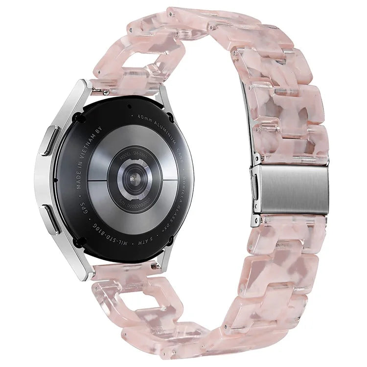 Watch Strap for Garmin Forerunner 645 / 645 Music D-Shape Resin Bracelet Watchband