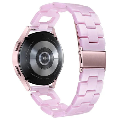 For Huawei Watch 2 / GT 2 42mm / GT 3 42mm D-Shape Strap Resin Smart Watch Band