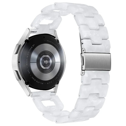 For Huawei Watch 2 / GT 2 42mm / GT 3 42mm D-Shape Strap Resin Smart Watch Band