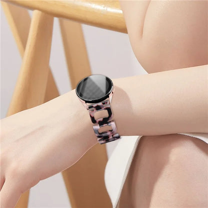 For Huami Amazfit Youth Edition 20mm Smart Watch Strap D-Shape Resin Bracelet Watchband