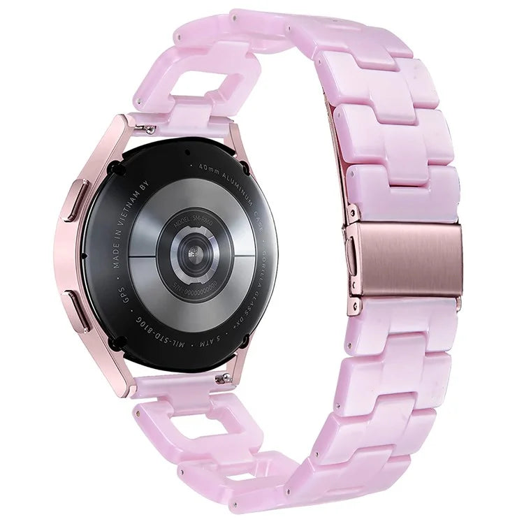 For Huami Amazfit Youth Edition 20mm Smart Watch Strap D-Shape Resin Bracelet Watchband