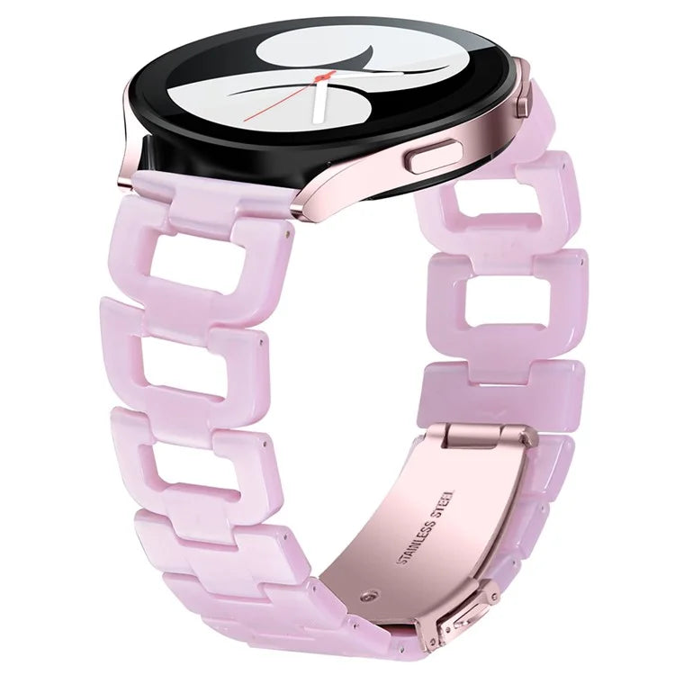 For Huami Amazfit Youth Edition 20mm Smart Watch Strap D-Shape Resin Bracelet Watchband
