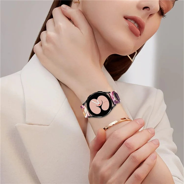 For Huami Amazfit Youth Edition 20mm Smart Watch Strap D-Shape Resin Bracelet Watchband