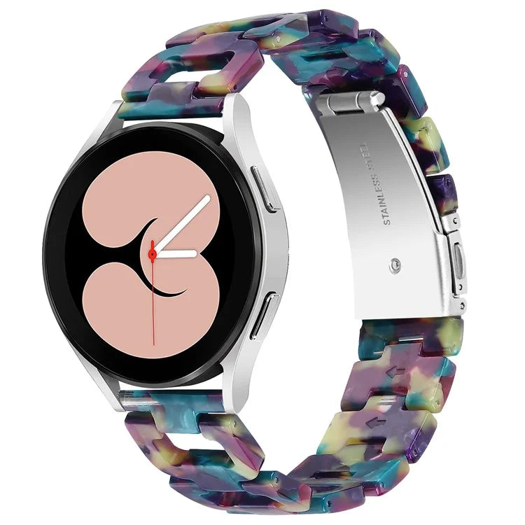 For Huami Amazfit Youth Edition 20mm Smart Watch Strap D-Shape Resin Bracelet Watchband