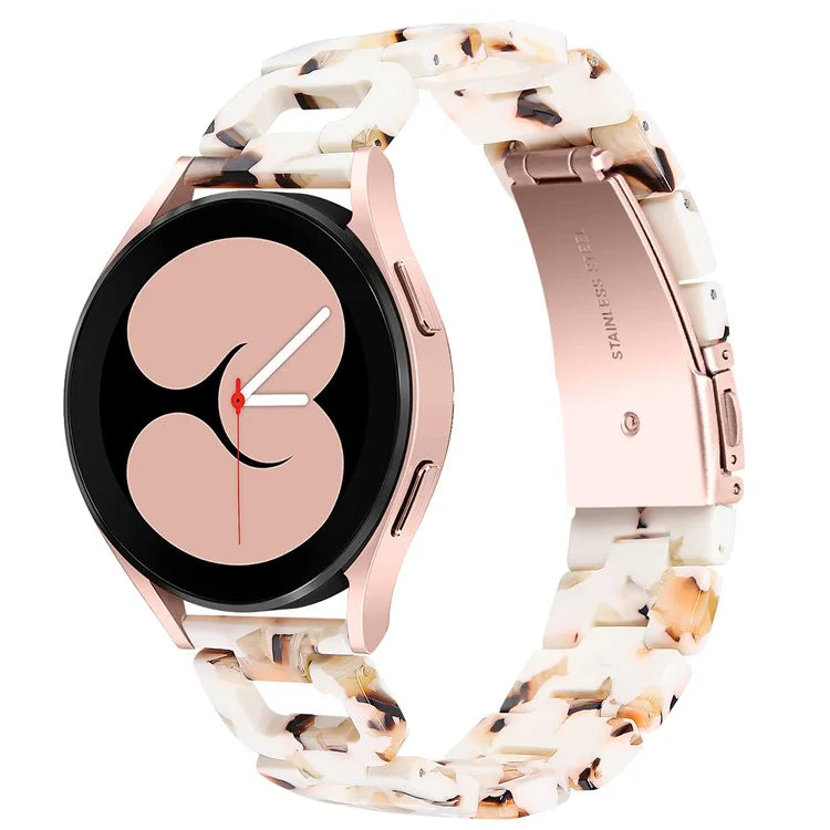 D-Shape Strap for Garmin Vivomove 3 / GarminMove 3 Resin Bracelet Watchband Replacement