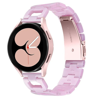 D-Shape Strap for Garmin Vivomove 3 / GarminMove 3 Resin Bracelet Watchband Replacement