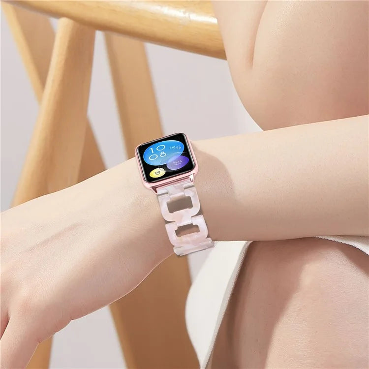 For Xiaomi Smart Band 8 Pro Smart Watch D-Shape Strap Resin Bracelet Watchband Replacement
