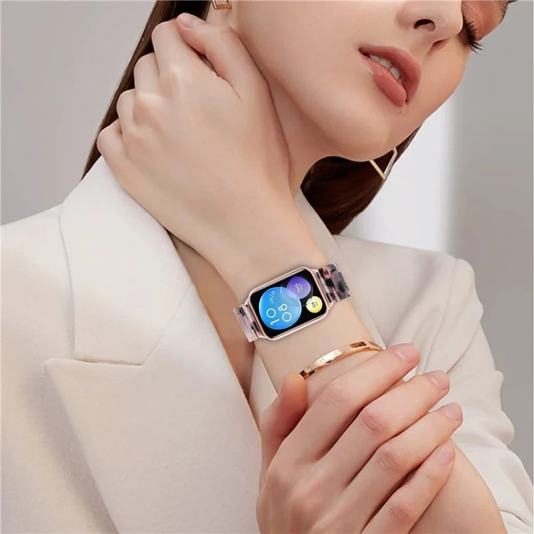 For Xiaomi Smart Band 8 Pro Smart Watch D-Shape Strap Resin Bracelet Watchband Replacement