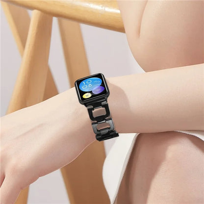 For Xiaomi Smart Band 8 Pro Smart Watch D-Shape Strap Resin Bracelet Watchband Replacement
