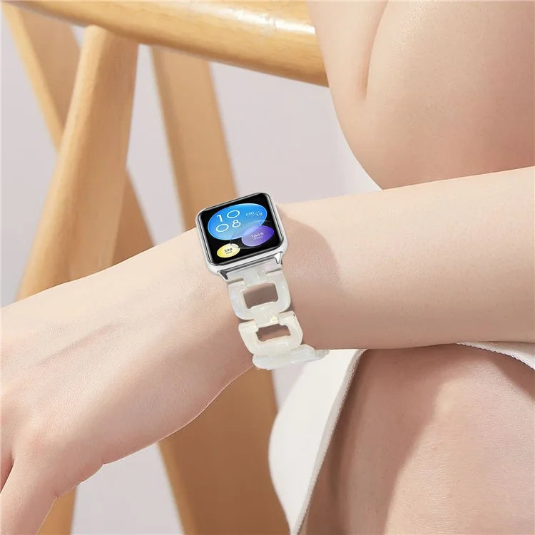 For Xiaomi Smart Band 8 Pro Smart Watch D-Shape Strap Resin Bracelet Watchband Replacement