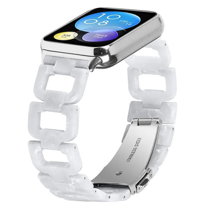 For Xiaomi Smart Band 8 Pro Smart Watch D-Shape Strap Resin Bracelet Watchband Replacement
