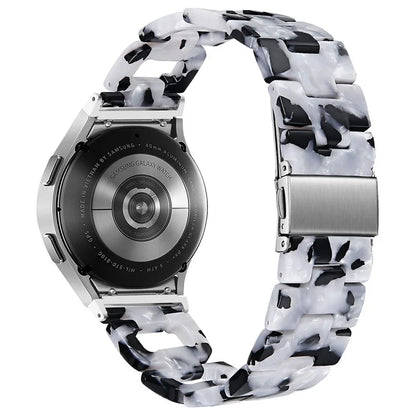 For Samsung Galaxy Watch4 Active 40mm / Active 44mm / Classic 42mm / Classic 46mm Resin D-Shape Watch Strap