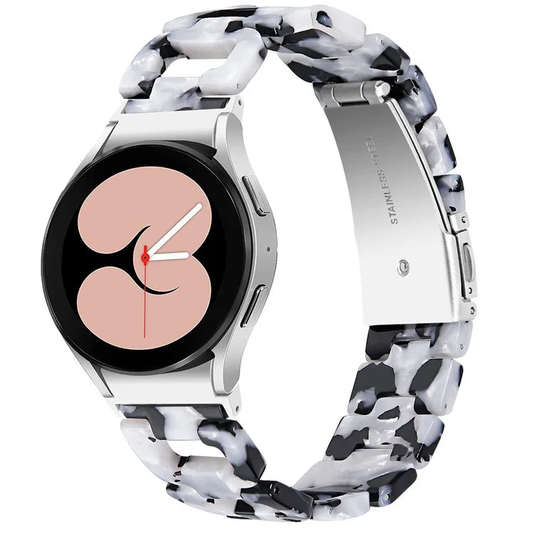 For Samsung Galaxy Watch4 Active 40mm / Active 44mm / Classic 42mm / Classic 46mm Resin D-Shape Watch Strap