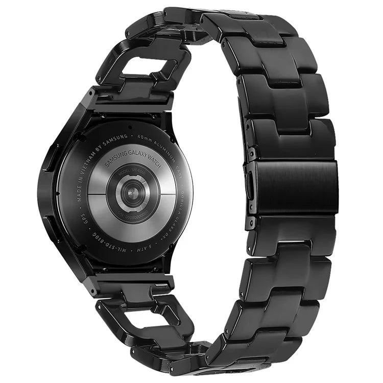 For Samsung Galaxy Watch4 Active 40mm / Active 44mm / Classic 42mm / Classic 46mm Resin D-Shape Watch Strap