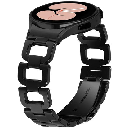 For Samsung Galaxy Watch4 Active 40mm / Active 44mm / Classic 42mm / Classic 46mm Resin D-Shape Watch Strap