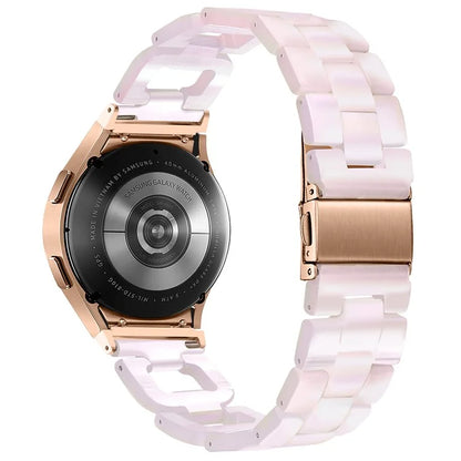For Samsung Galaxy Watch4 Active 40mm / Active 44mm / Classic 42mm / Classic 46mm Resin D-Shape Watch Strap