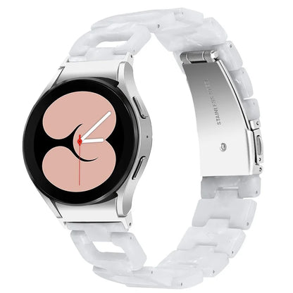 For Samsung Galaxy Watch4 Active 40mm / Active 44mm / Classic 42mm / Classic 46mm Resin D-Shape Watch Strap