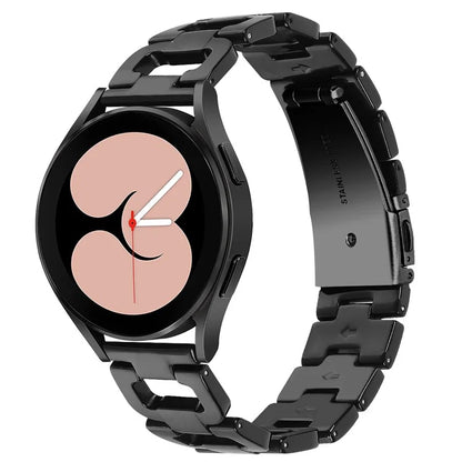 For Samsung Galaxy Watch 5 40mm / 44mm / Watch 5 Pro 45mm Smart Watch D-Shape Resin Bracelet Watchband