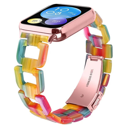 Watch Strap for Xiaomi Redmi Watch 4 D-Shape Resin Replacement Watchband