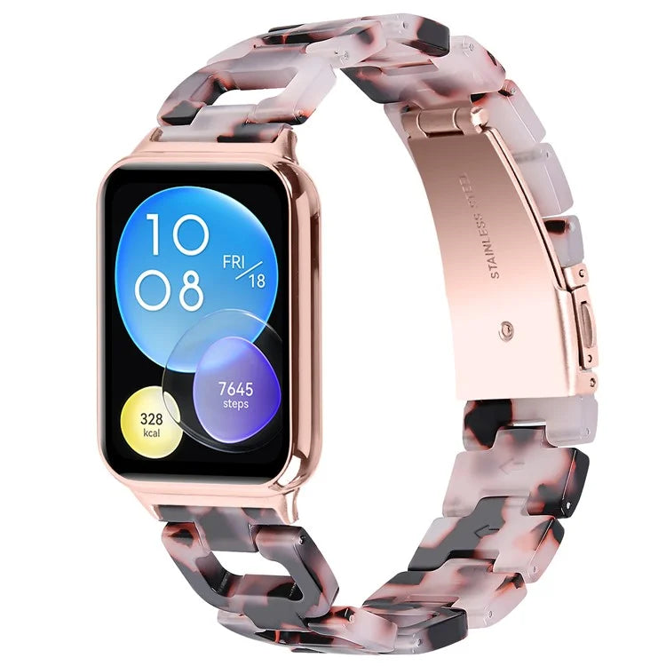 Watch Strap for Xiaomi Redmi Watch 4 D-Shape Resin Replacement Watchband