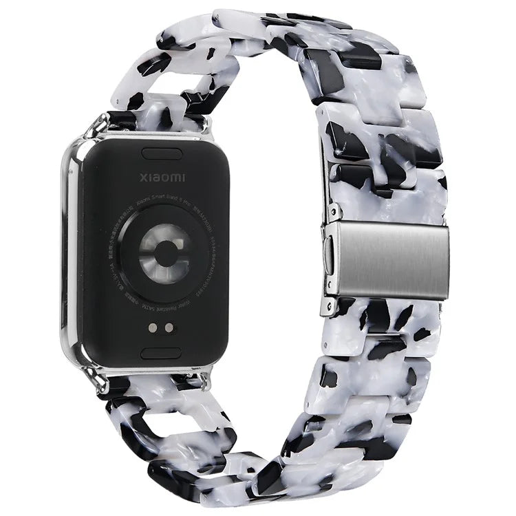 Watch Strap for Xiaomi Redmi Watch 4 D-Shape Resin Replacement Watchband+White