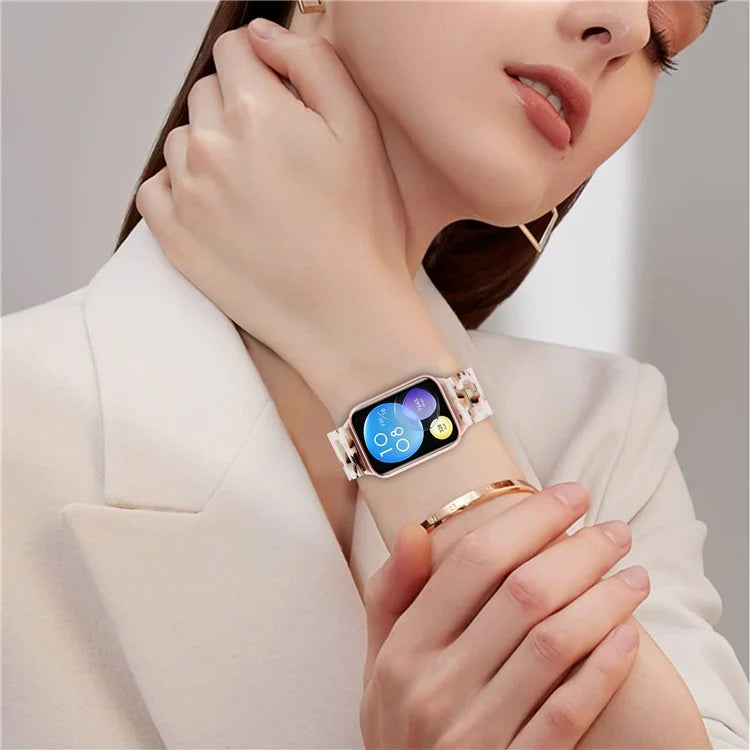 Watch Strap for Xiaomi Redmi Watch 4 D-Shape Resin Replacement Watchband
