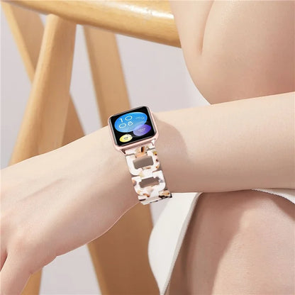 Watch Strap for Xiaomi Redmi Watch 4 D-Shape Resin Replacement Watchband