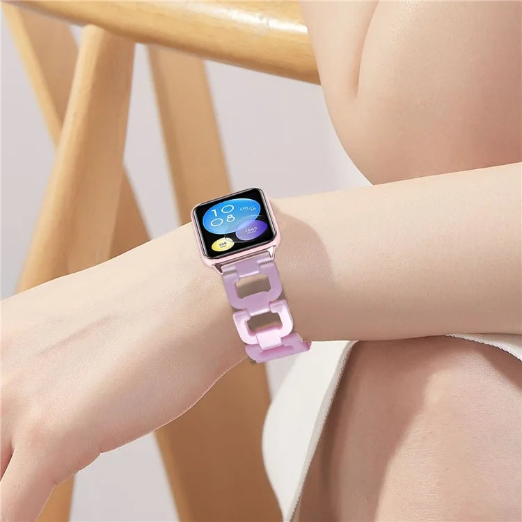 Watch Strap for Xiaomi Redmi Watch 4 D-Shape Resin Replacement Watchband