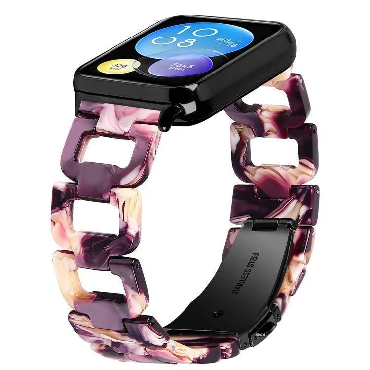 Watch Strap for Xiaomi Redmi Watch 4 D-Shape Resin Replacement Watchband
