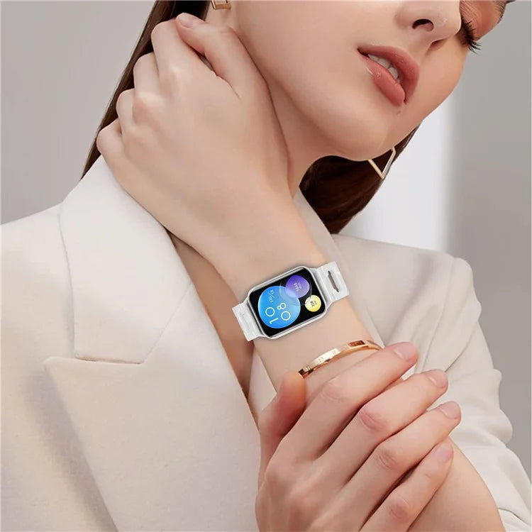 Watch Strap for Xiaomi Redmi Watch 4 D-Shape Resin Replacement Watchband