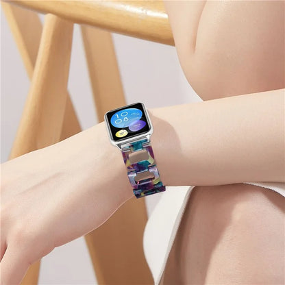 Watch Strap for Xiaomi Redmi Watch 4 D-Shape Resin Replacement Watchband