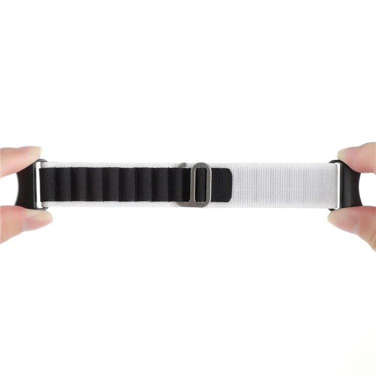 For Samsung Galaxy Watch6 / Watch6 Classic / Watch 5 / Watch4 Nylon Watch Strap G Hook Wristband