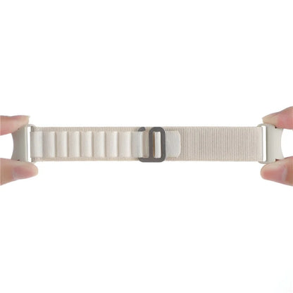 For Samsung Galaxy Watch6 / Watch6 Classic / Watch 5 / Watch4 Nylon Watch Strap G Hook Wristband