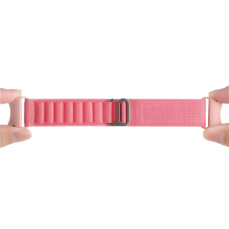 For Samsung Galaxy Watch6 / Watch6 Classic / Watch 5 / Watch4 Nylon Watch Strap G Hook Wristband