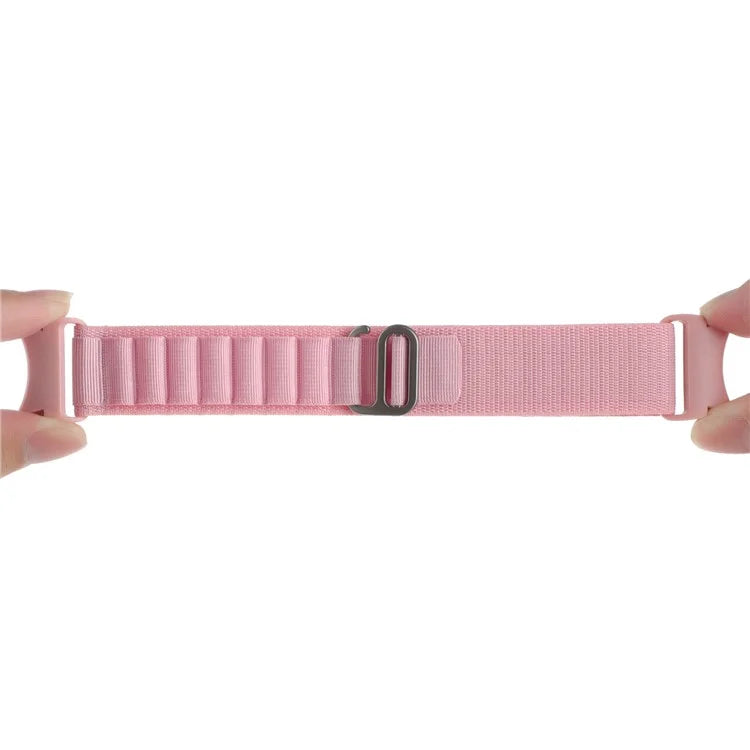 For Samsung Galaxy Watch6 / Watch6 Classic / Watch 5 / Watch4 Nylon Watch Strap G Hook Wristband