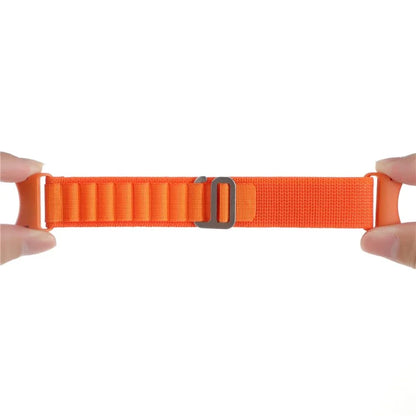 For Samsung Galaxy Watch6 / Watch6 Classic / Watch 5 / Watch4 Nylon Watch Strap G Hook Wristband