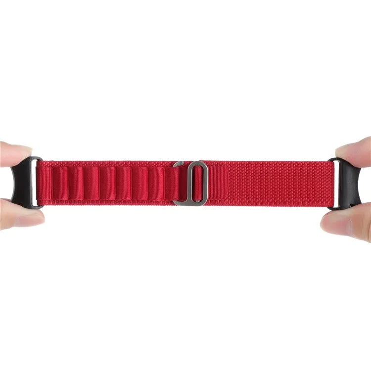 For Samsung Galaxy Watch6 / Watch6 Classic / Watch 5 / Watch4 Nylon Watch Strap G Hook Wristband
