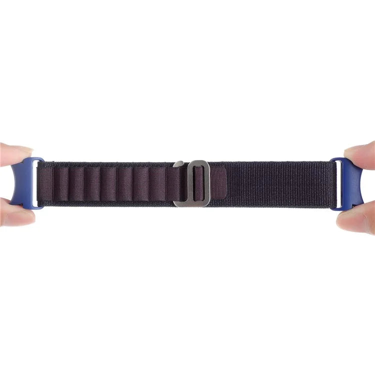 For Samsung Galaxy Watch6 / Watch6 Classic / Watch 5 / Watch4 Nylon Watch Strap G Hook Wristband