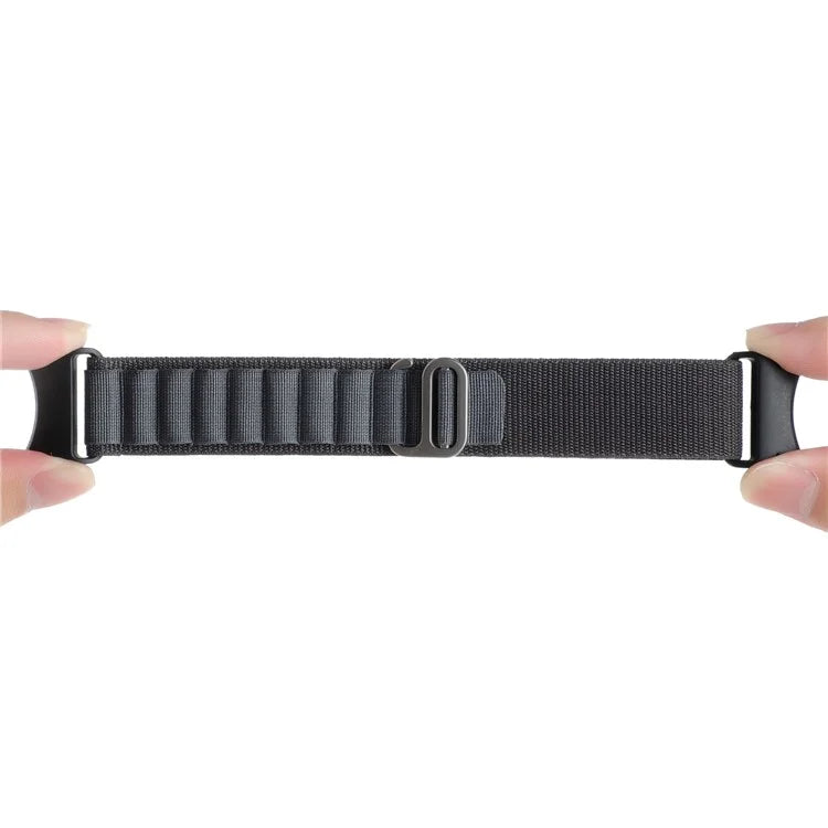 For Samsung Galaxy Watch6 / Watch6 Classic / Watch 5 / Watch4 Nylon Watch Strap G Hook Wristband
