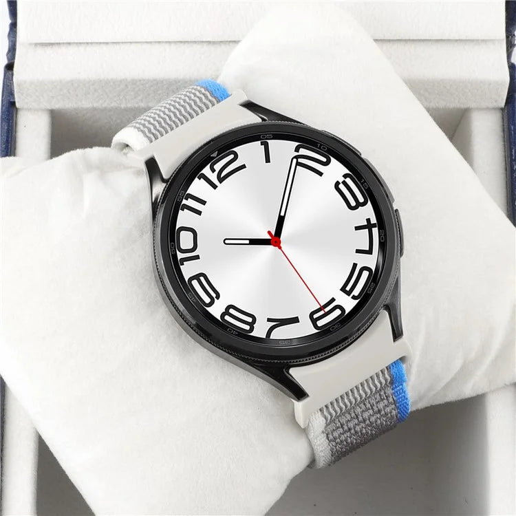 For Samsung Galaxy Watch6 / Watch 5 / Watch4 Trail Loop Strap Nylon Fabric Sport Watch Band