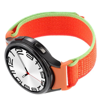 For Samsung Galaxy Watch6 / Watch 5 / Watch4 Trail Loop Strap Nylon Fabric Sport Watch Band