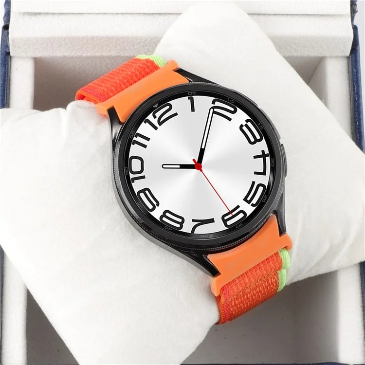 For Samsung Galaxy Watch6 / Watch 5 / Watch4 Trail Loop Strap Nylon Fabric Sport Watch Band
