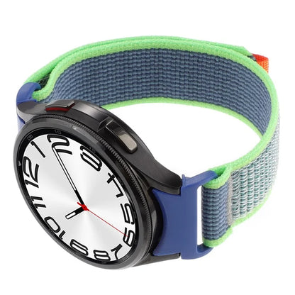 For Samsung Galaxy Watch6 / Watch 5 / Watch4 Trail Loop Strap Nylon Fabric Sport Watch Band