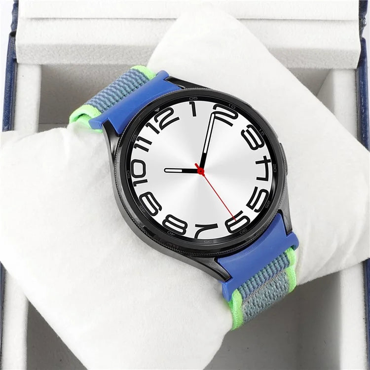 For Samsung Galaxy Watch6 / Watch 5 / Watch4 Trail Loop Strap Nylon Fabric Sport Watch Band