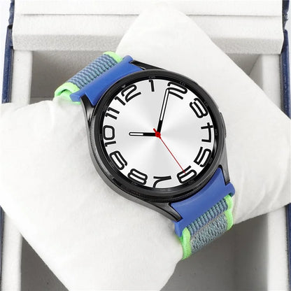 For Samsung Galaxy Watch6 / Watch 5 / Watch4 Trail Loop Strap Nylon Fabric Sport Watch Band