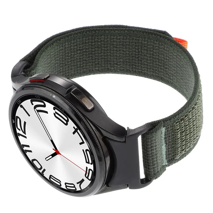 For Samsung Galaxy Watch6 / Watch 5 / Watch4 Trail Loop Strap Nylon Fabric Sport Watch Band