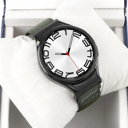 For Samsung Galaxy Watch6 / Watch 5 / Watch4 Trail Loop Strap Nylon Fabric Sport Watch Band