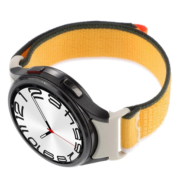 For Samsung Galaxy Watch6 / Watch 5 / Watch4 Trail Loop Strap Nylon Fabric Sport Watch Band