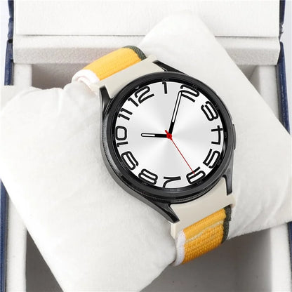 For Samsung Galaxy Watch6 / Watch 5 / Watch4 Trail Loop Strap Nylon Fabric Sport Watch Band