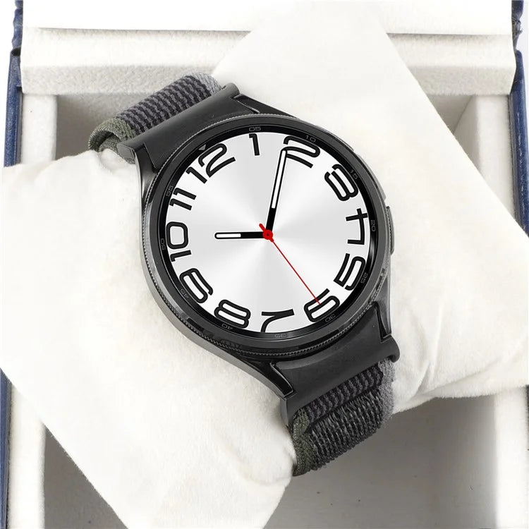 For Samsung Galaxy Watch6 / Watch 5 / Watch4 Trail Loop Strap Nylon Fabric Sport Watch Band